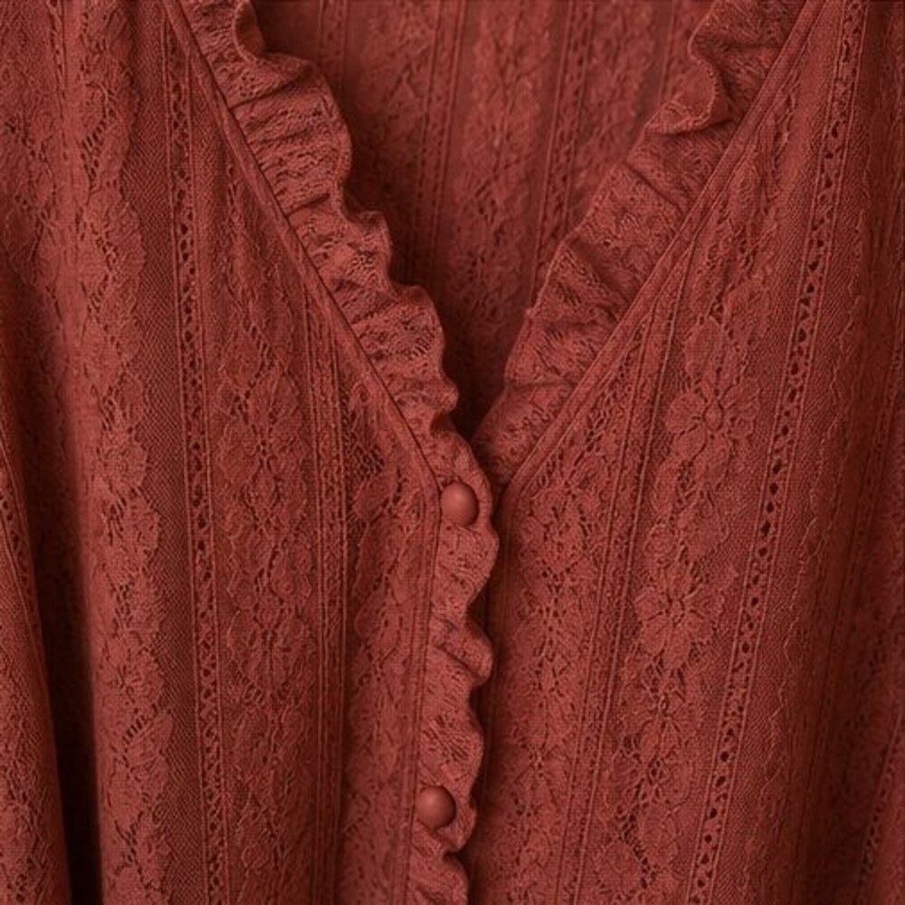 Rust Cami Blouse - Picture 4 of 6